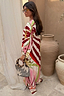 Multicoloured Cirque Toria Dress with a hand-painted sun motif, star print, and relaxed vacation-ready silhouette.