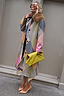 Thumbnail for Argyle Wool Blend Long Coat