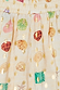 Thumbnail for Cream Shell Elissa Shorts featuring a colourful shell print, gold flecks and an elasticated waistband.