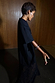 Black Dance Sequin Cara T Shirt Dress featuring a cotton top with sequin details and a lace skirt insert.
