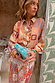 Dolce Vita Marley Shirt in a multi-coloured patchwork tile print with balloon sleeves and a matching co-ord skirt.