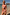 Thumbnail for Underwired Fruit Stamps Bikini Top with pink whipstitch trim and Mediterranean fruit print, shown on a beach.