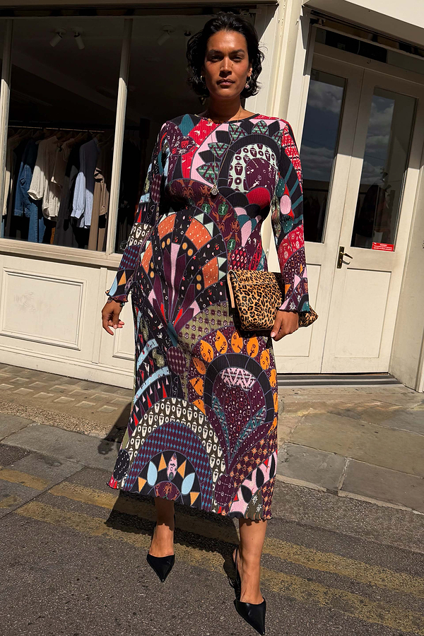 Black Casablanca Gaia Dress