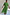 Thumbnail for Green Shirred Nara Dress with a shirred bodice and puff sleeves, highlighting inclusive sizing.
