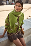 Thumbnail for Olive Amore Knit Bandana