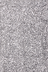 Gunmetal grey sequins on the Mini Jaspre Skirt, highlighting the light-reflecting metallic finish.