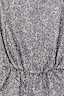 Close-up detail of the Gunmetal Sequin Tilly Top featuring shimmering silver sequins.