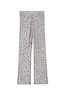 Thumbnail for Gunmetal Sequin Freddie Trousers with an all-over silver shimmer and straight-leg silhouette, designed in London.