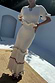Thumbnail for Ivory and Red Harper Dress in cream crochet knit with tassel detailing and red bead accents.