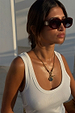 Deloris I Love You Lariat Necklace