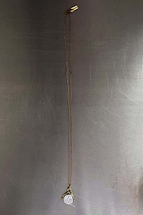 Deloris Thin Chain I Love You Necklace