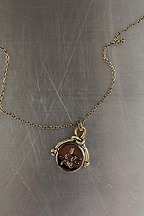Deloris Thin Chain I Love You Necklace