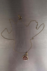 Deloris Thin Chain I Love You Necklace