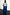 Thumbnail for Blue Denim Pallazzo Jan Jean with a wide leg and red pocket embroidery, shown from behind for inclusive sizing.