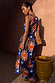 Chocolate and Blue Sun Jaspre Skirt