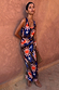 Chocolate and Blue Sun Jaspre Skirt