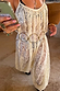 Cream Lace Balloon Jumpsuit