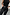 Thumbnail for High-waisted Black Vegan Leather Trouser with front pockets, styled with a black ribbed tank top.