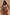 Thumbnail for Leopard print bikini briefs with blue whipstitch detail and side ties, paired with a matching top.
