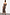 Thumbnail for Leopard Diaz Dress in ruched mesh with an off-the-shoulder neckline, shown from the back in a brown leopard print.