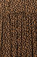Thumbnail for Leopard Lucia Dress detail highlighting the iconic leopard print and gathered tiered skirt construction.