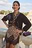 Thumbnail for Leopard Lace Mini Maeva Skirt