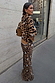 Heart Leopard Scarf