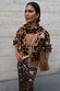Heart Leopard Scarf