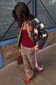 Burgundy Lunar Reversible Jacket