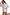 Thumbnail for White Magnolia Elissa Shorts and matching shirt with a colourful palm and shell patchwork print.