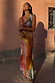 Abstract Malika Midaxi Dress with a multicoloured print and draped neckline in soft stretch jersey for feel good dressing.