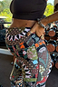 Thumbnail for Mosaic Wide Leg Legging