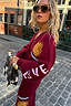 Burgundy Mystical Cardigan