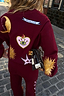 Burgundy Mystical Cardigan