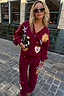 Thumbnail for Burgundy Mystical Cardigan