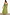 Thumbnail for NFD Olive Lola Mid-axi Dress with a ruched jersey top and cotton skirt, styled with blue accessories.