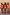 Thumbnail for Orange Sun Bandeau Swimsuit and matching Soleil print pieces on three models for inclusive sizing and ages.