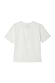 White Oyster Baby T Shirt back view, a short-sleeve cotton-blend wardrobe staple designed for easy layering.