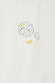 Thumbnail for Fine-line oyster and lemon print detail on the white cotton Oyster Baby T Shirt.