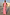 Thumbnail for Pink Daphne Skirt in a straight high-waisted fit, styled with a matching halter neck top against white arches.