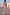 Thumbnail for Pink Billie Top featuring a draped halterneck and long multi-wear tie detailing, styled with a matching pink skirt.