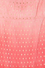 Thumbnail for Pink Ombre Tilly Dress detail highlighting the pink plisse fabric and gold shimmer flecks.