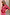 Thumbnail for Pink Paisley Oslo Cardigan featuring a paisley print and red ribbed borders in a boxy knit fit.