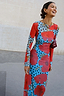 Thumbnail for Blue Deer Poppy Aria Mesh Dress