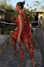 Thumbnail for Red Astra Mini Sophie Dress
