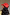 Thumbnail for Red Bandana Cap featuring a white paisley print and adjustable strap, shown from the side on a model.