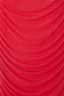Thumbnail for Red Diaz Dress detail highlighting the silky mesh fabric and ruched texture.