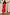Thumbnail for Red Bandana Remi Dress with leopard print frill sleeves and a pleated neckline, shown on a model.