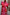 Thumbnail for Pink Soleil Remi Dress with red sun motifs, pleated frills and tortoise-shell buttons.