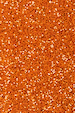 Close-up of deep orange sequins on the Orange Sequin Tank Top, highlighting the shimmering texture.